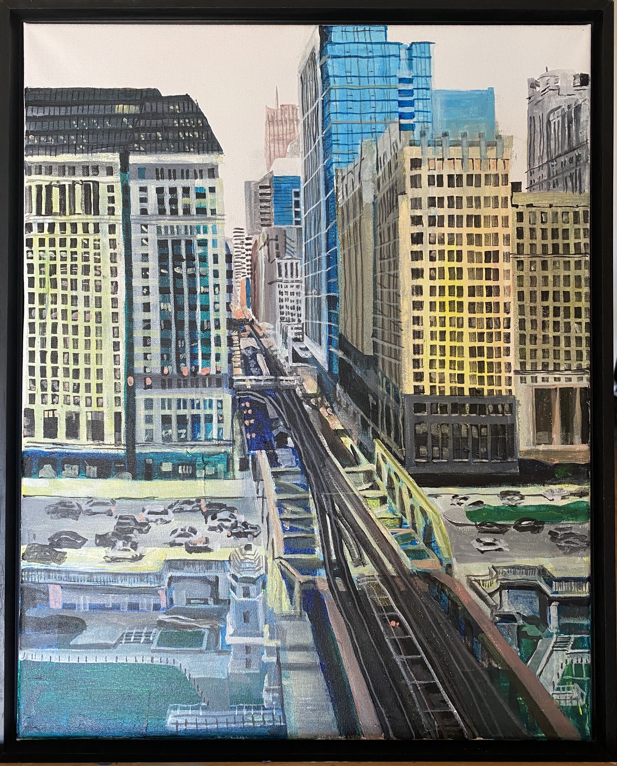 Birdseye on Chicago River