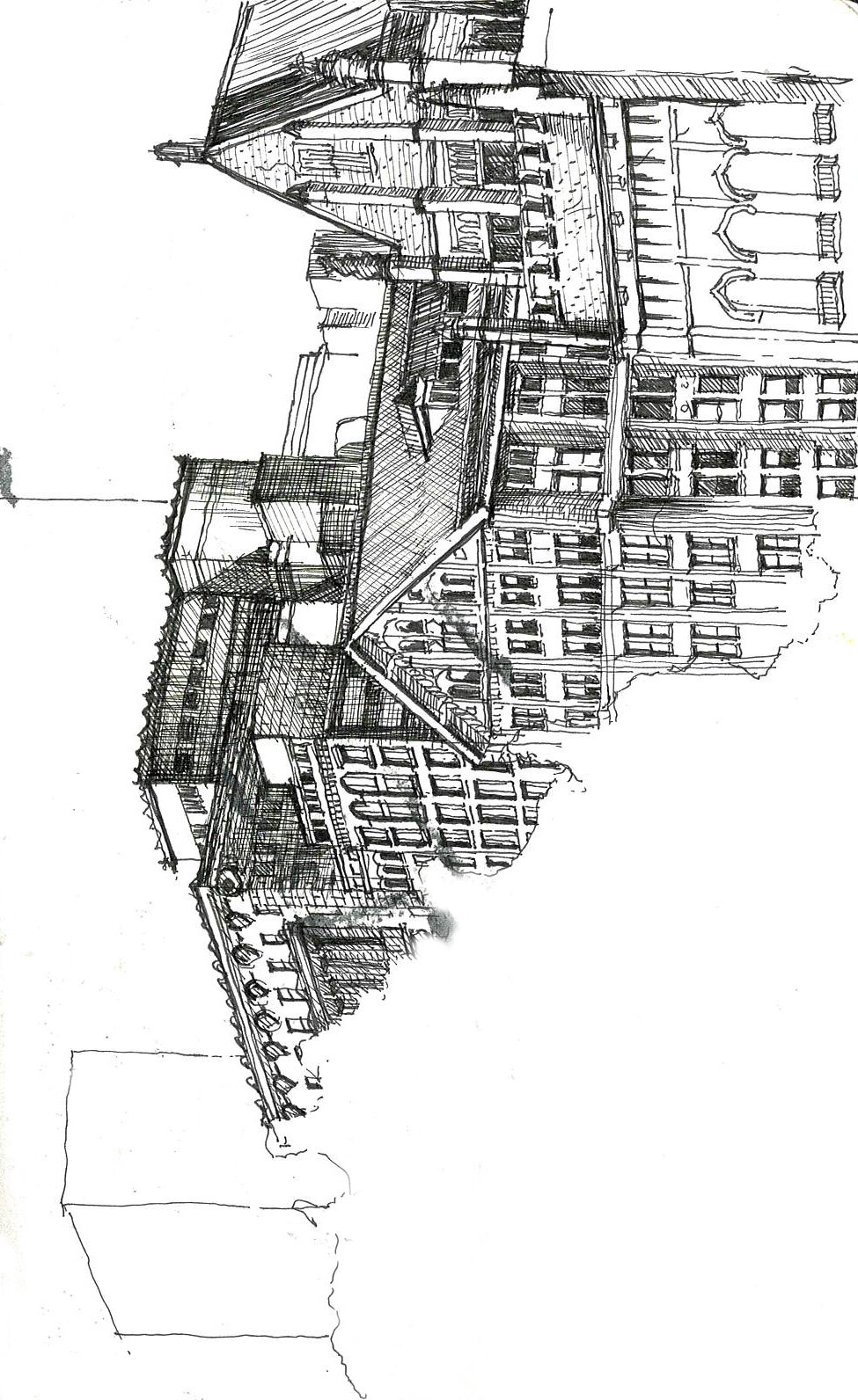 Sketch From Millennium Park