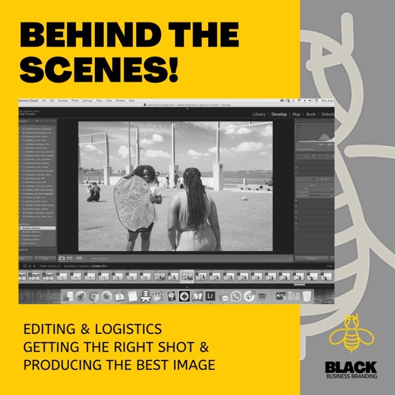 BEHIND THE SCENES X2! 

Here&rsquo;s a screenshot of our editing process and what it takes behind the scenes to get &ldquo;the shot&rdquo;. 📸

What we&rsquo;ve learned:
1. Camera quality matters.
2. Editing software is important to get the best imag
