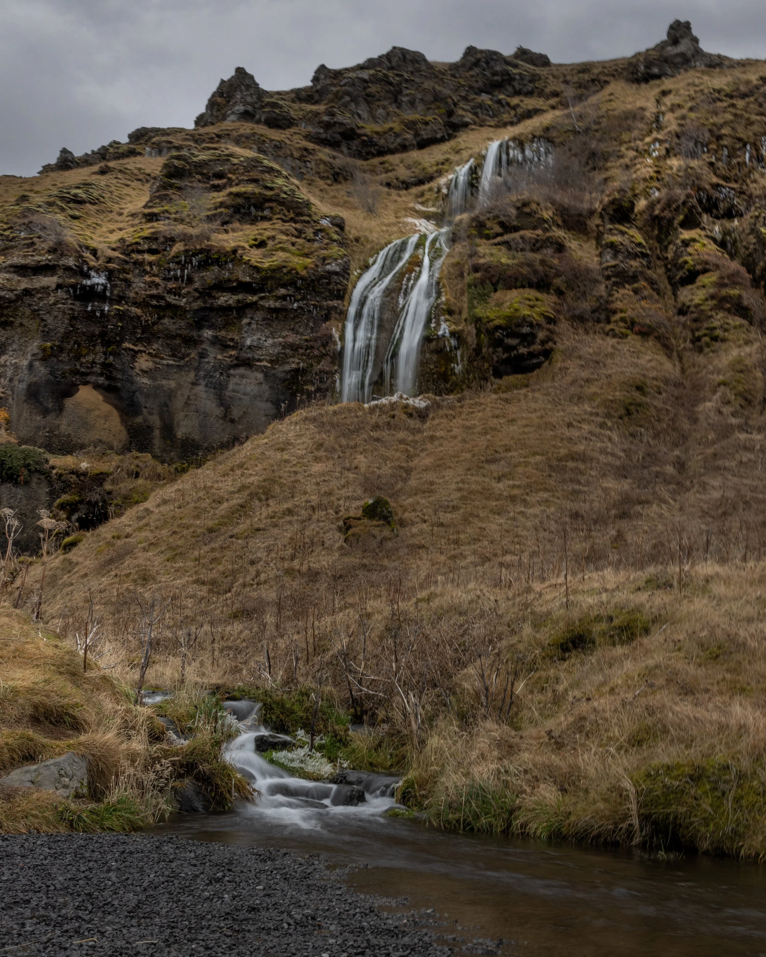 Gljúfrabúi.  About 500m down the trail from Seljalandfoss.