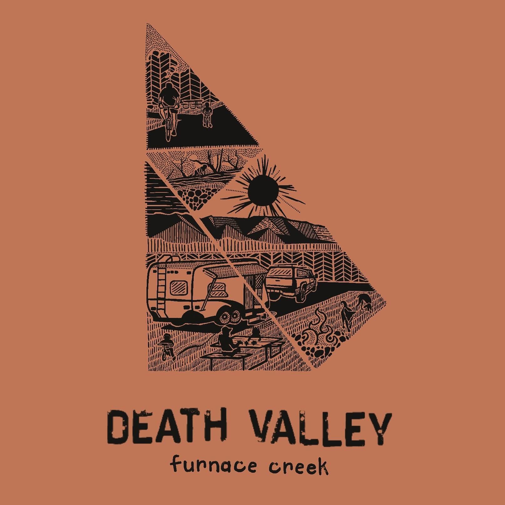 DEATH VALLEY
furnace creek

I am making a digital quilt of our roadtrip to honor Janie and this is my final patch before I reveal the &ldquo;quilt&rdquo;.

Furnace Creek is a beautiful area with a lot of amenities. There is a beautiful resort, a nati
