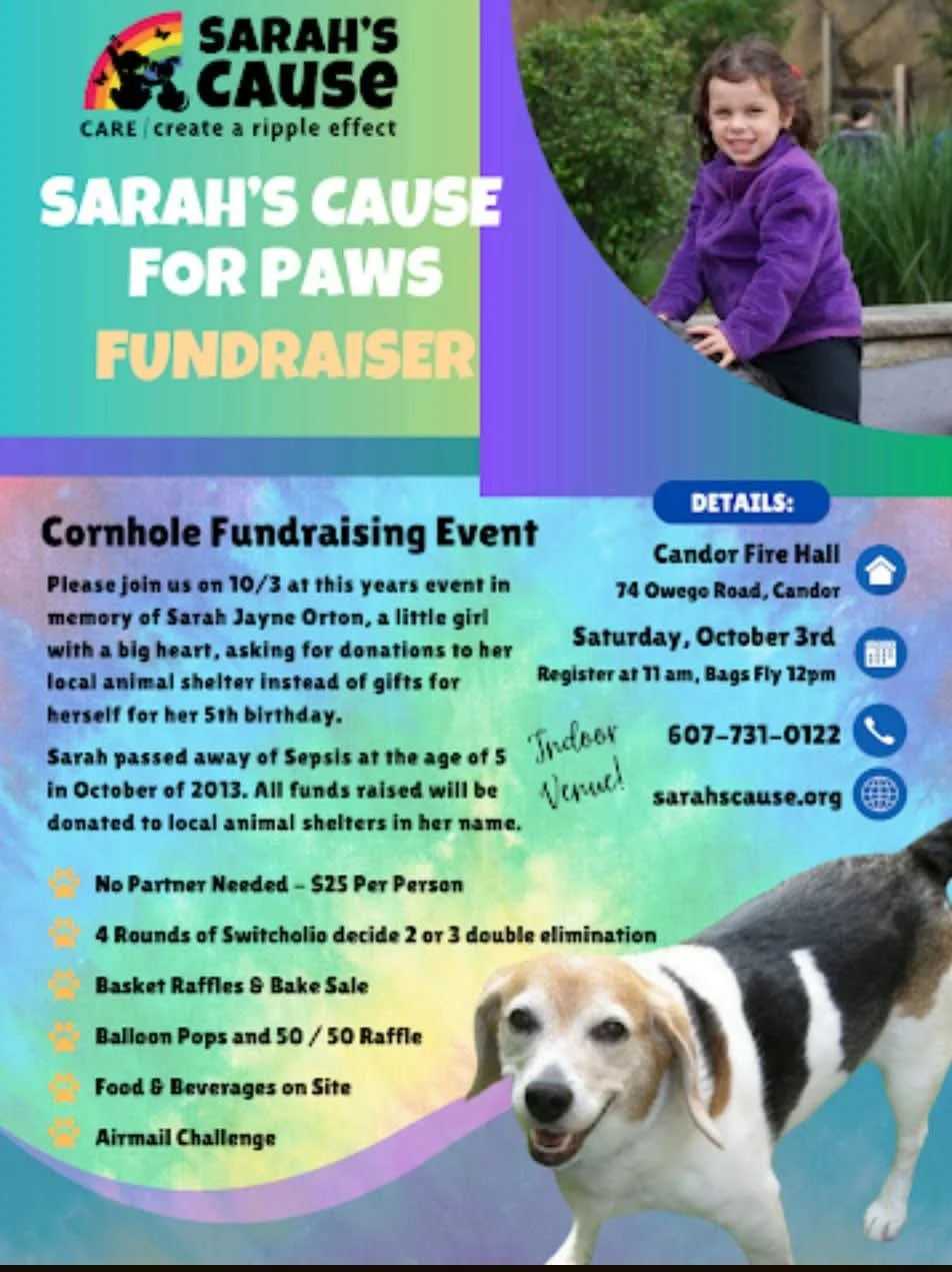 Sarah’s Cause Fundraiser