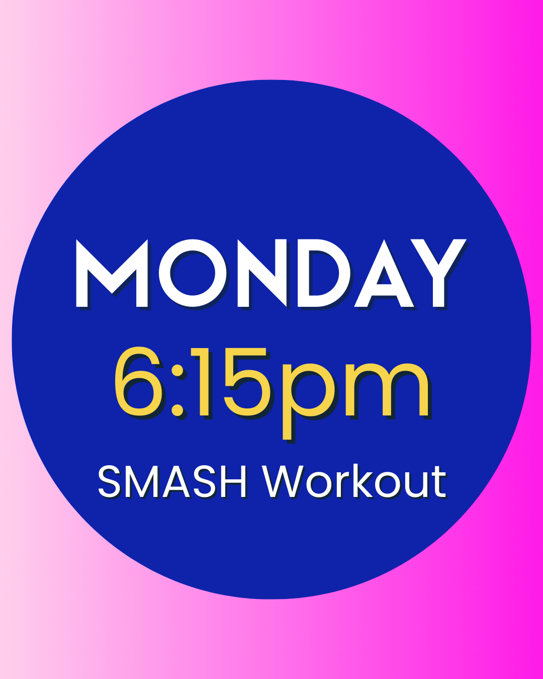 SMASH Online! Monday Evening Workout (50 Minutes) 