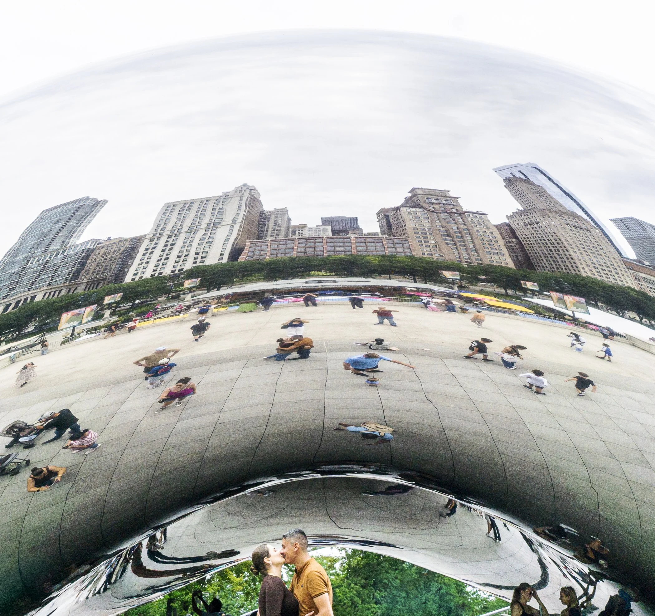 "Lover's Skyline" - Millenium Park, Chicago 2026