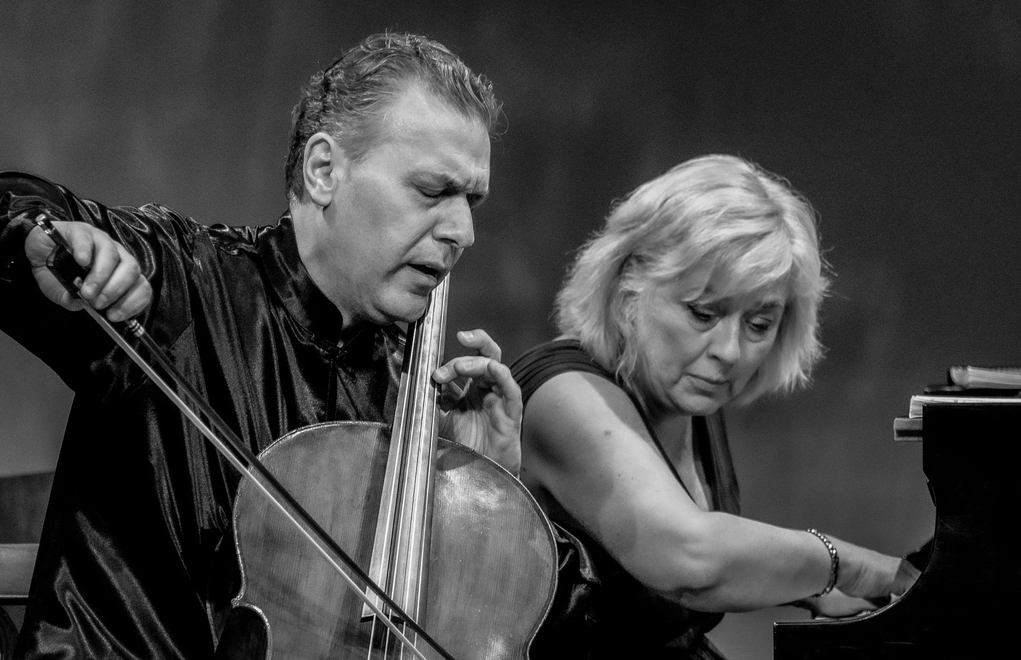 Luigi Piovano and Bernadene Blaha