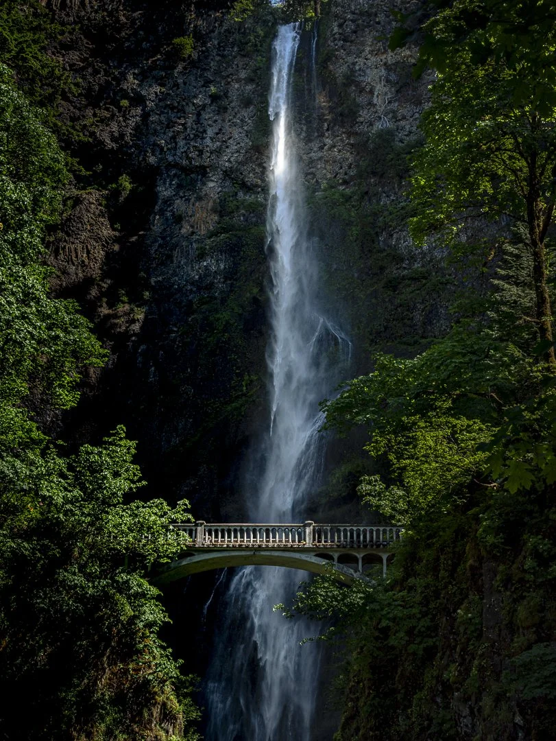 Multnomah Falls, Oregon, 2022.