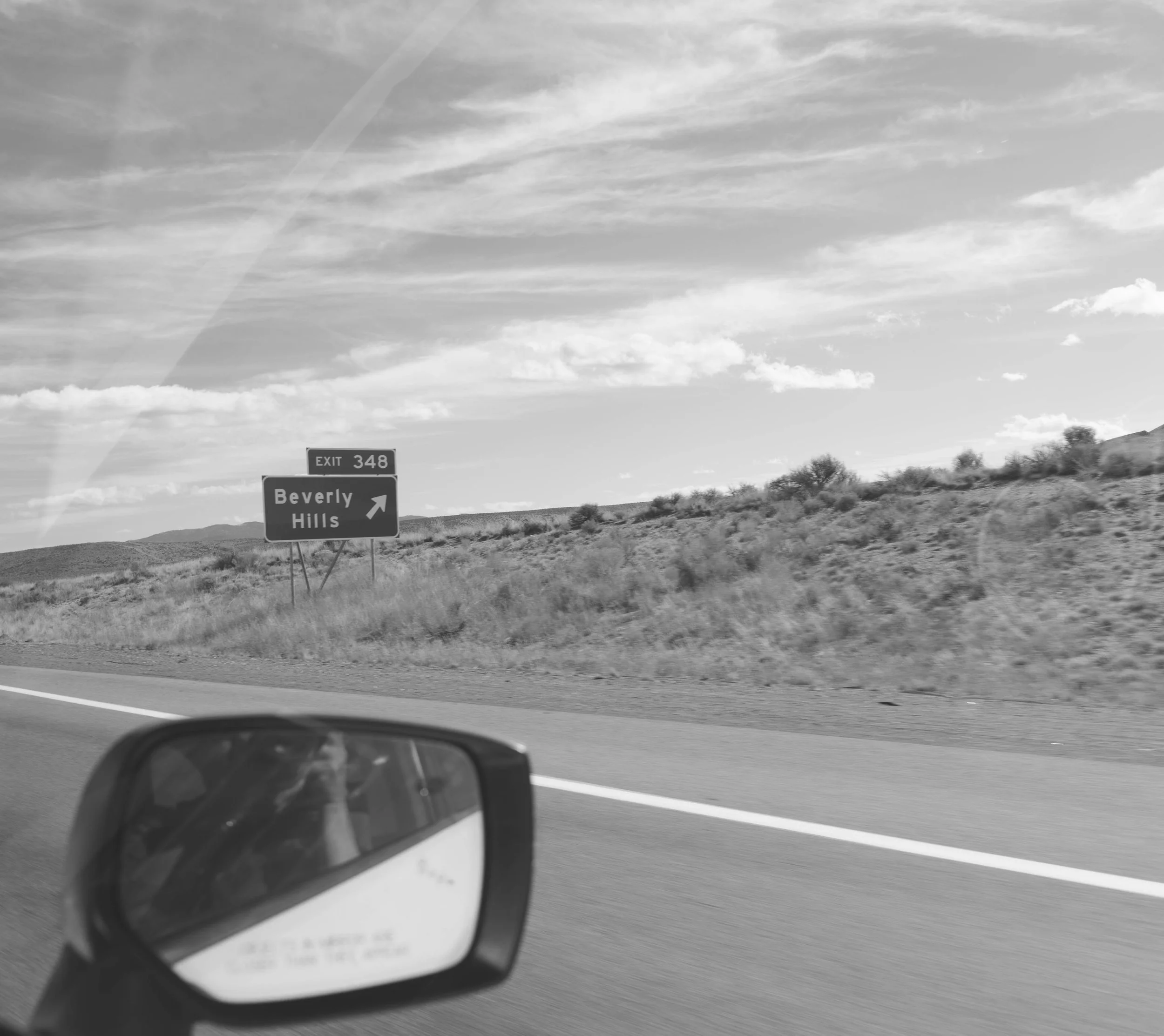 Highway 80, Nevada, 2020.