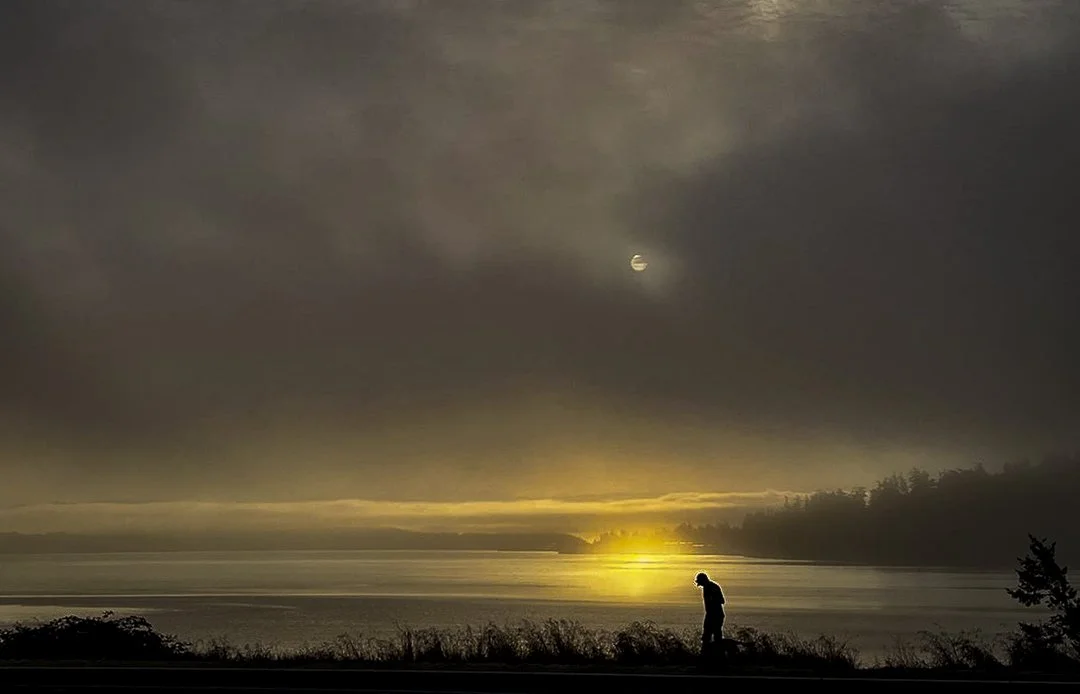 Puget Sound near Anacortes, Washington, 2022.