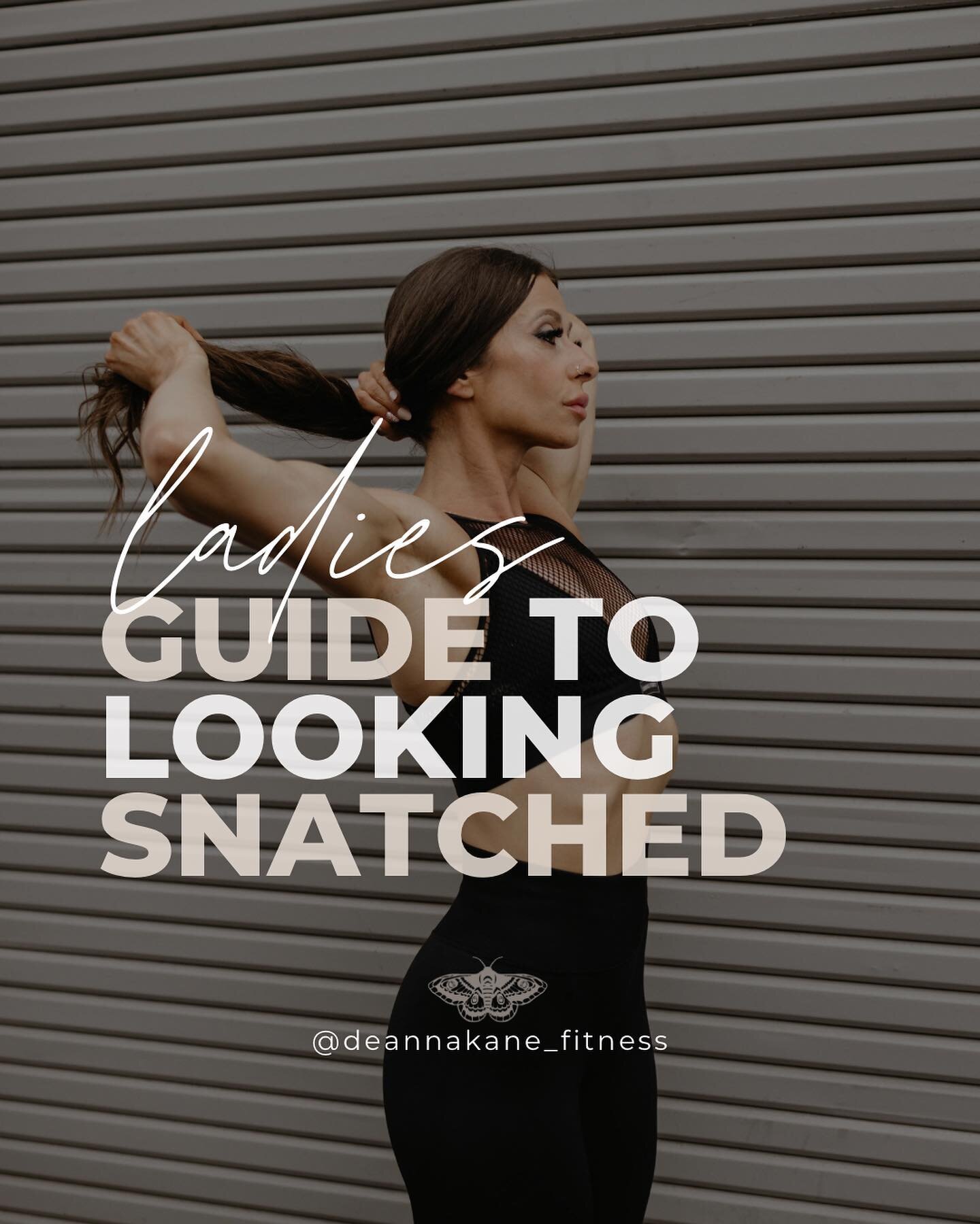 So you want to look snatched for your hot girl summer?! 

Start building that muscle baby girl. I know what you&rsquo;re going to say&hellip;but I want to look SNATCHED not BULKY. 

The reality is, us ladies just do not have the hormone profile to ge