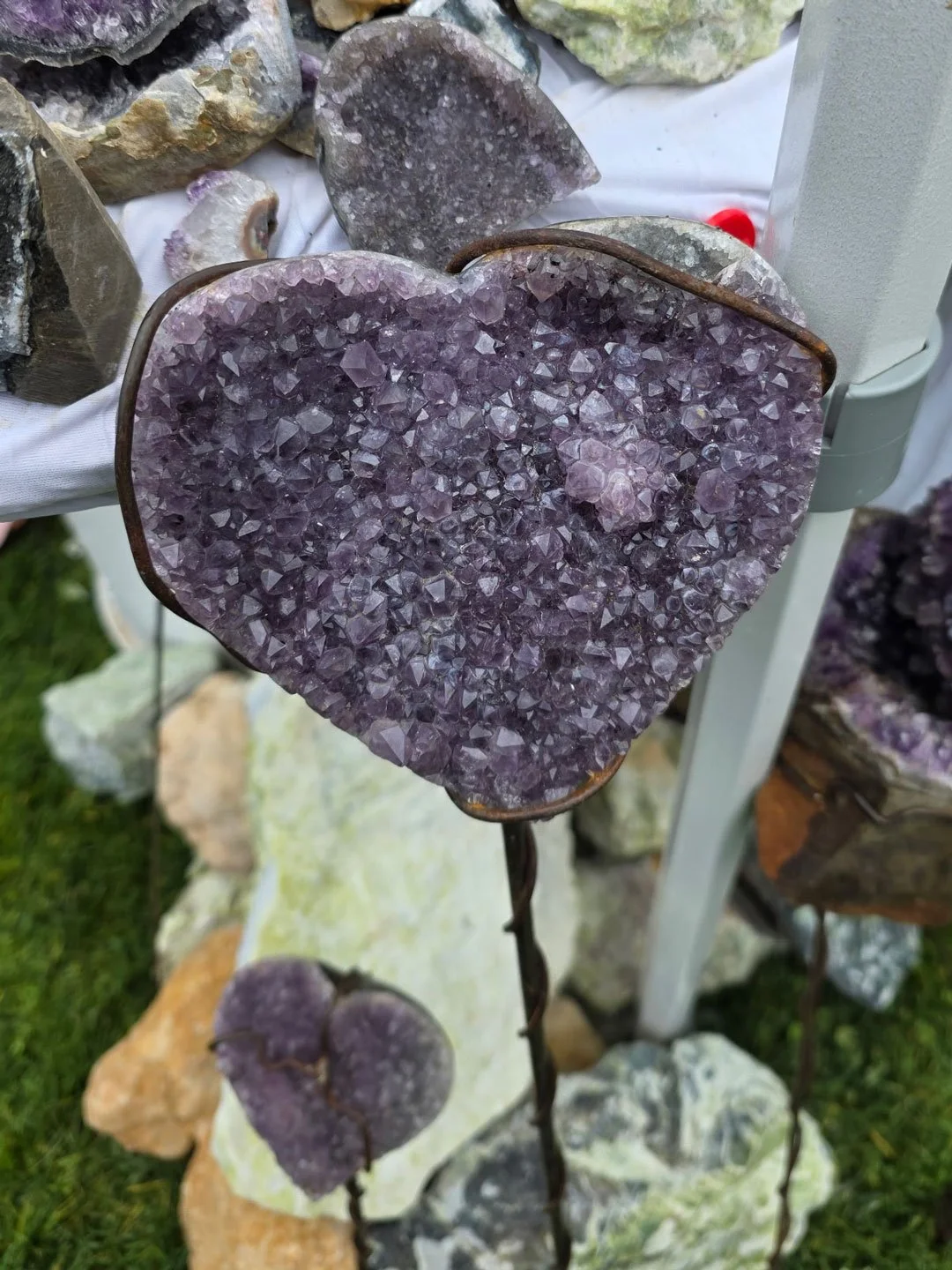 Heart stone captured by Irina of Washington.