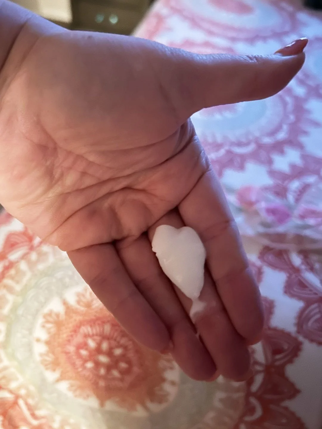 "Balloon heart made out of lotion. I found two hearts two minutes apart. What a day." - Brittny Goodsell of Washington