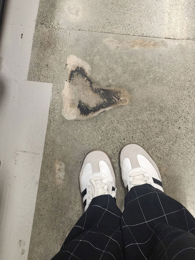 Chelsea Haining captured this heart while out and about in Washington.