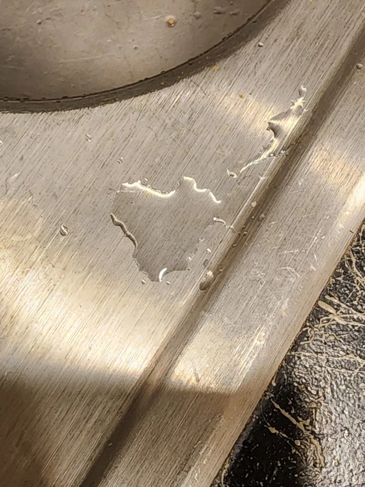 Water heart captured by Chelsea Haining of Washington.