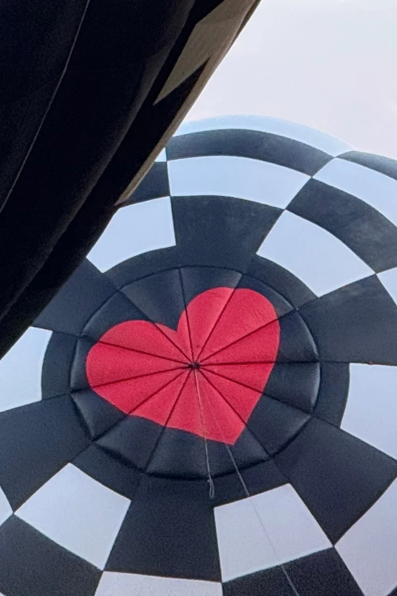 Hot air balloon during Albuquerque's Balloon Fiesta. The event is my favorite New Mexico thing!