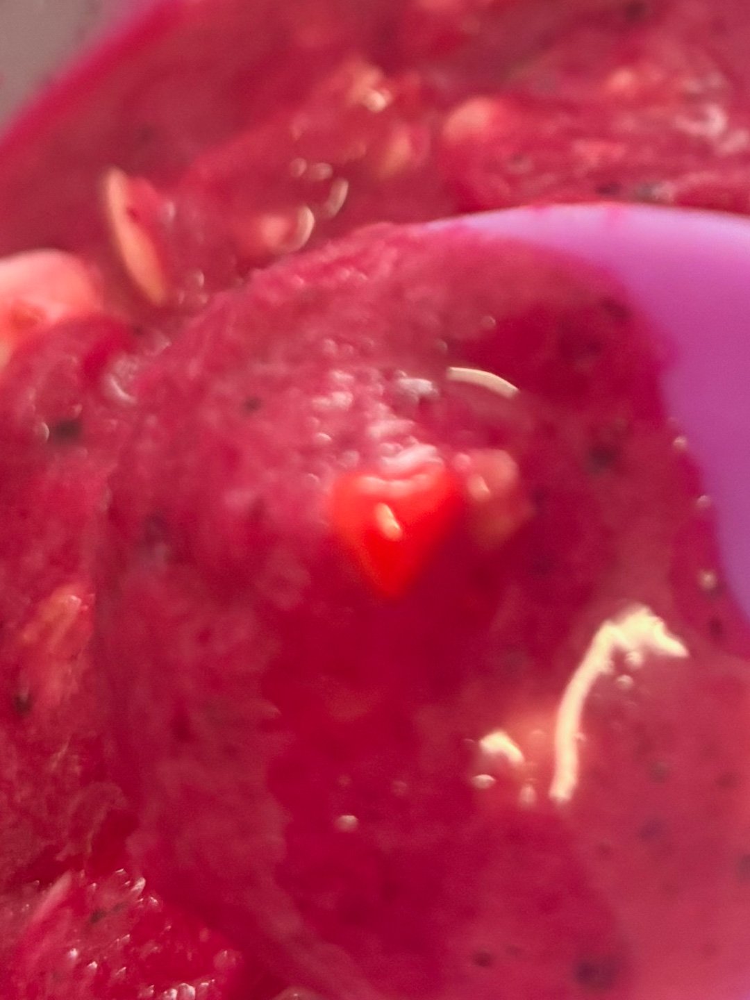 "There’s a heart in my pitaya bowl" - Jennifer Capitelli during a Hawaiian vacation
