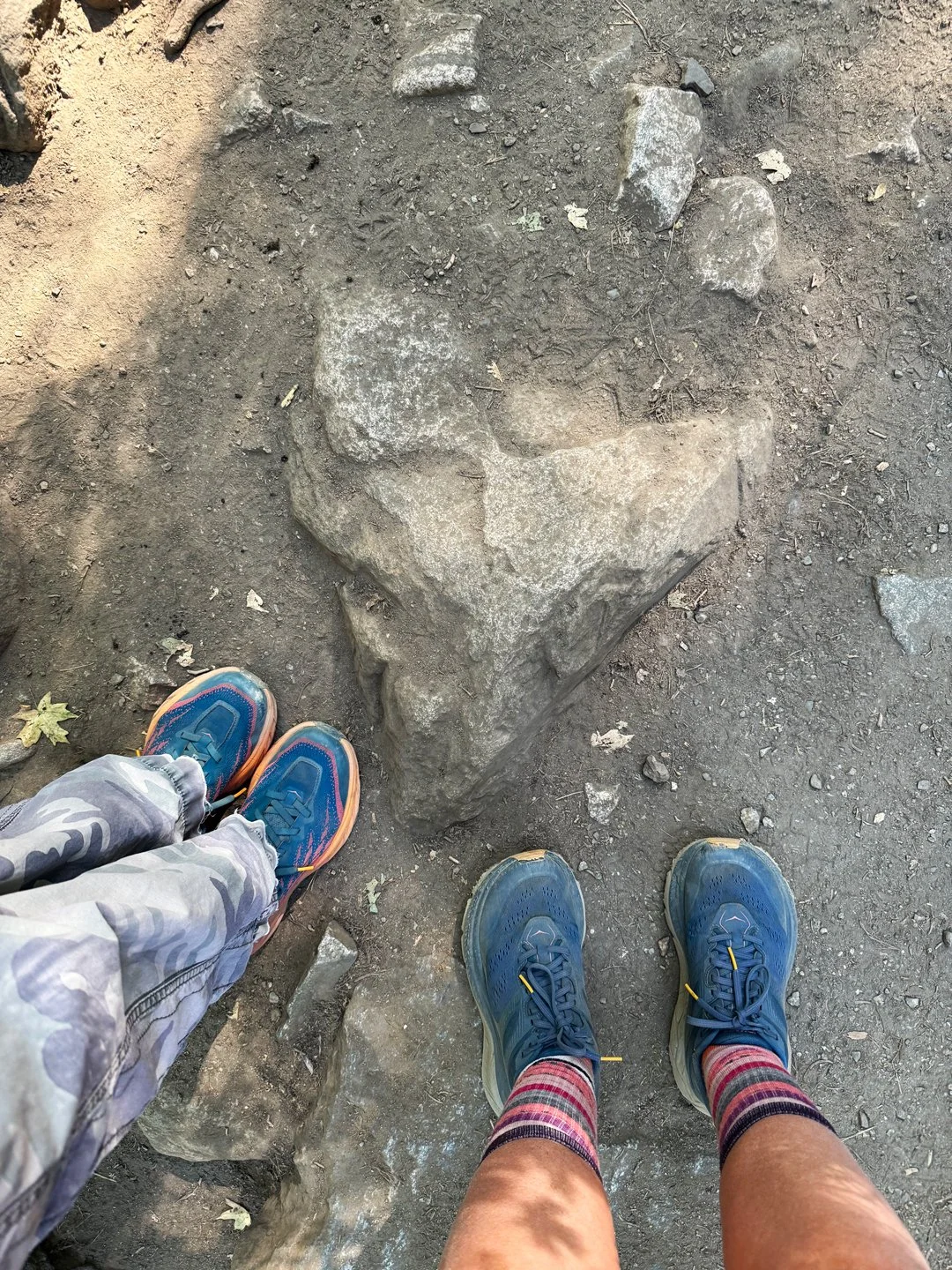 My mom and I found this heart on a hike to the Adams Canyon Waterfall in Utah.