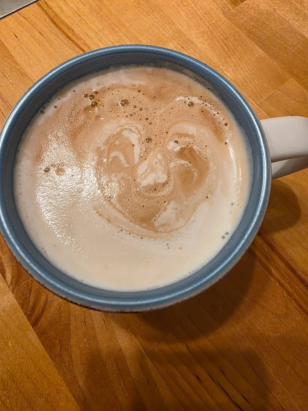 "A heart in a homemade latte? Yes, please!" - Irina of Washington
