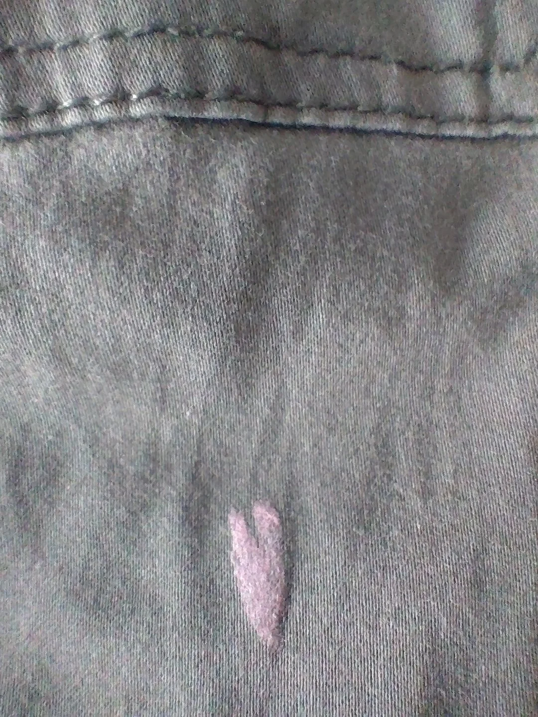"I don't know what I sat on but it left a pink heart shape on the back of my pants!" - Ellen Timmins of Utah