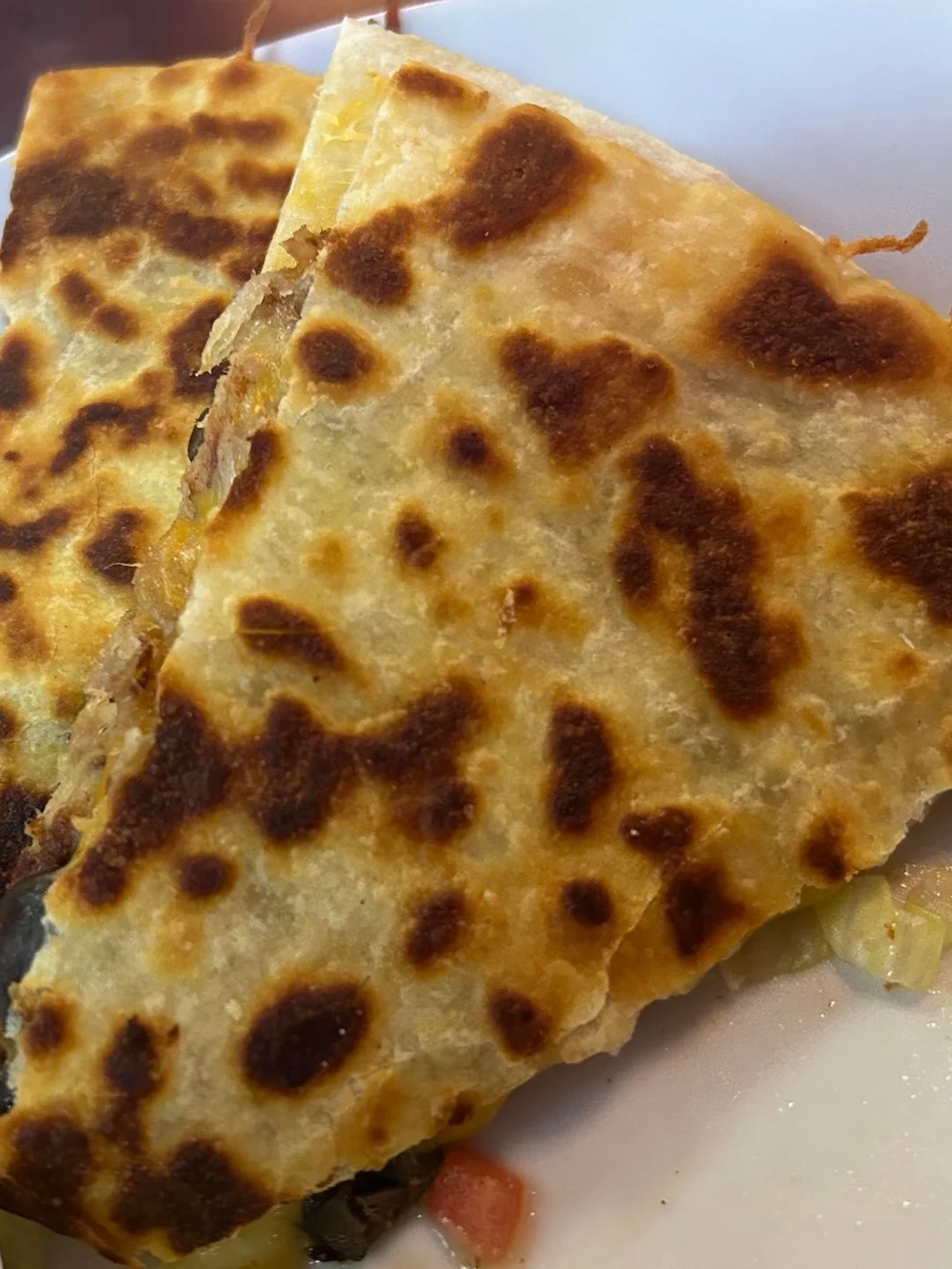 "Can you see the quesadilla heart?" - Brittny Goodsell of Washington