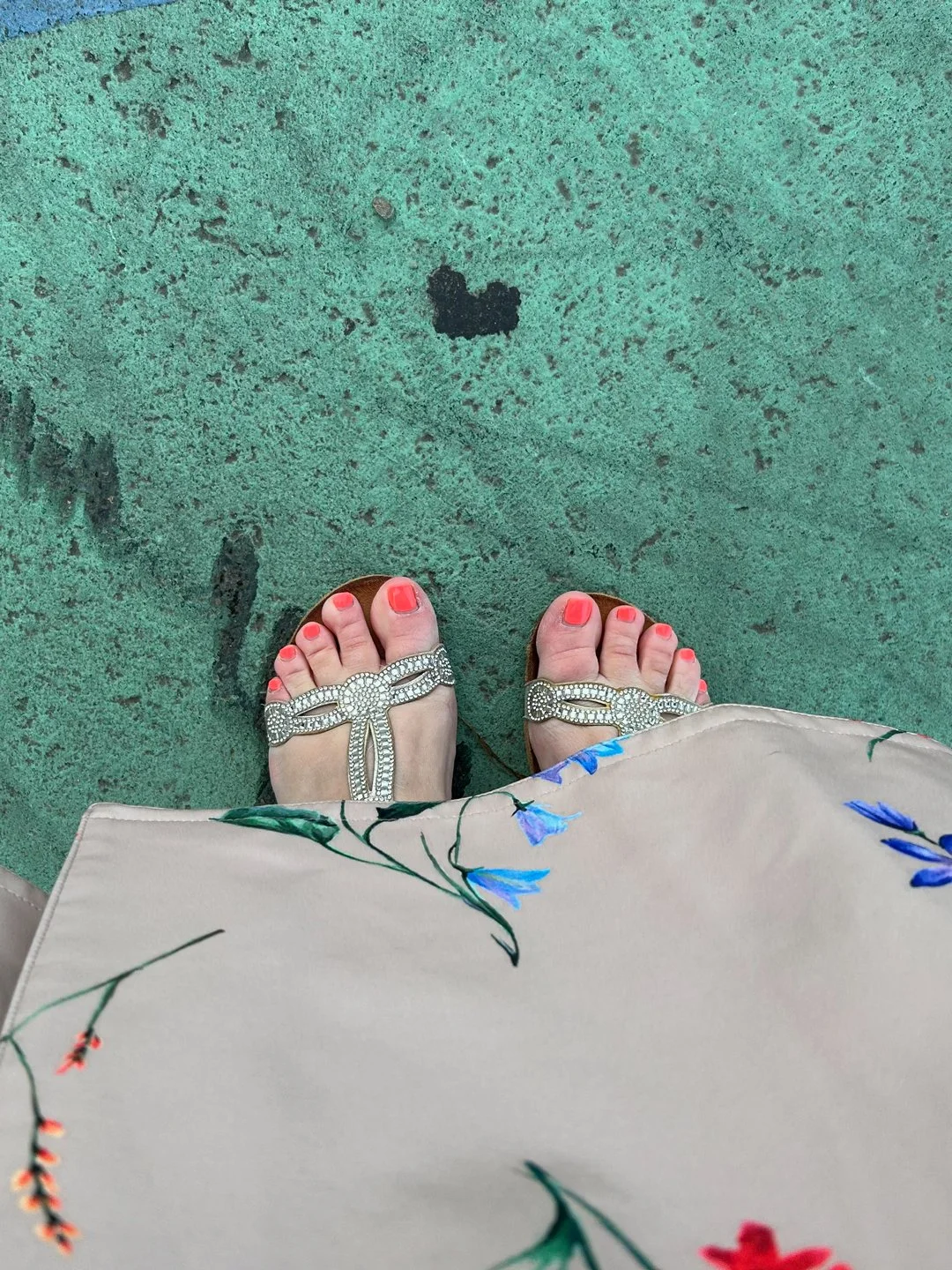 "Concrete heart in the middle of a green and blue painted world." - Brittny Goodsell of Washington.