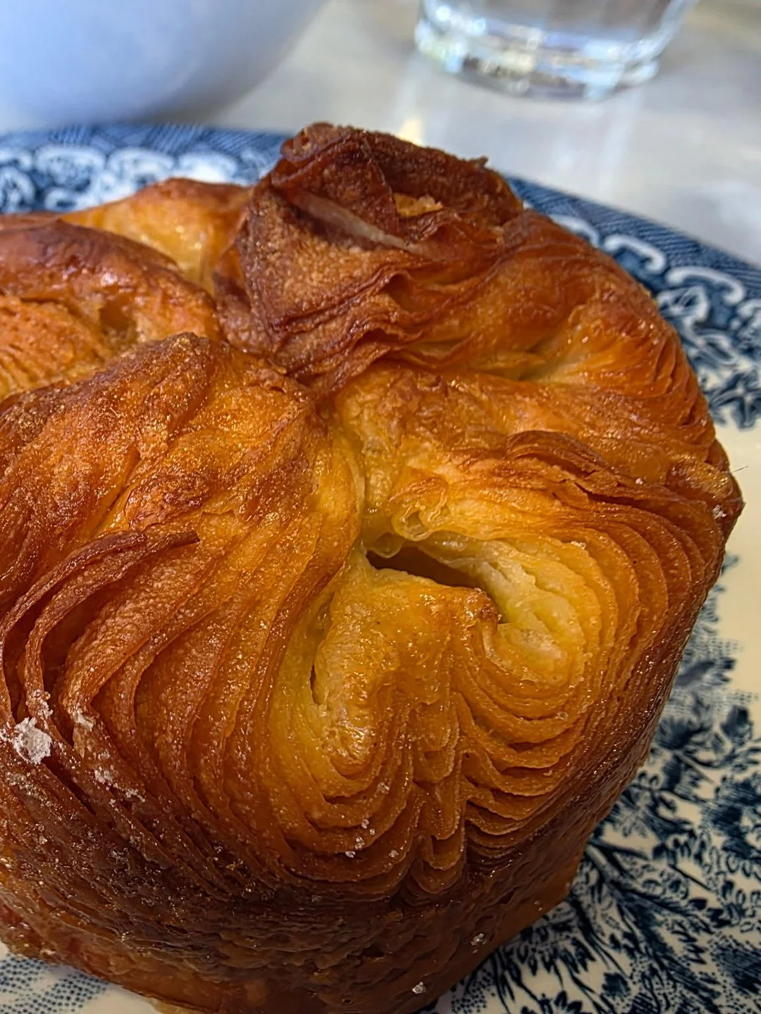 "An upside-down pastry heart for you! This is a delicious Kouign-Aman pastry!" - Irina of Washington