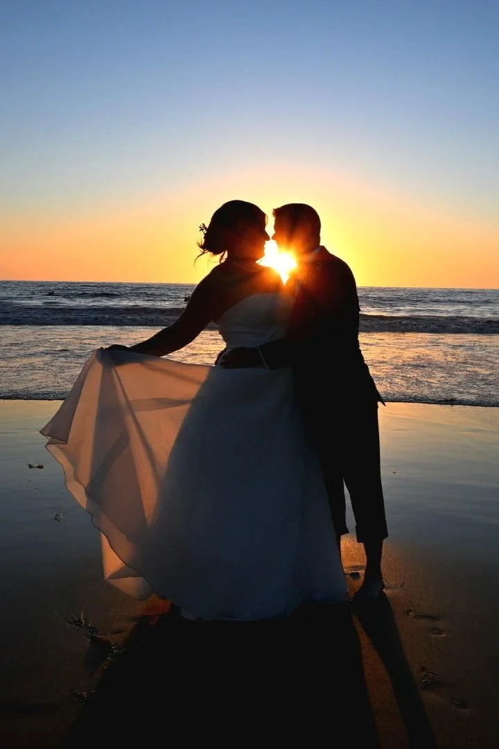 "My youngest daughter got married in California. I was busy being dad all day until sunset. I took this as the sun gave up the beautiful day. See the heart between them?" - Randy Montoya