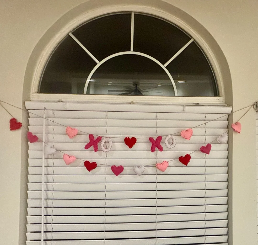 This cute heart banner was created by Melissa Newbold of Utah.
