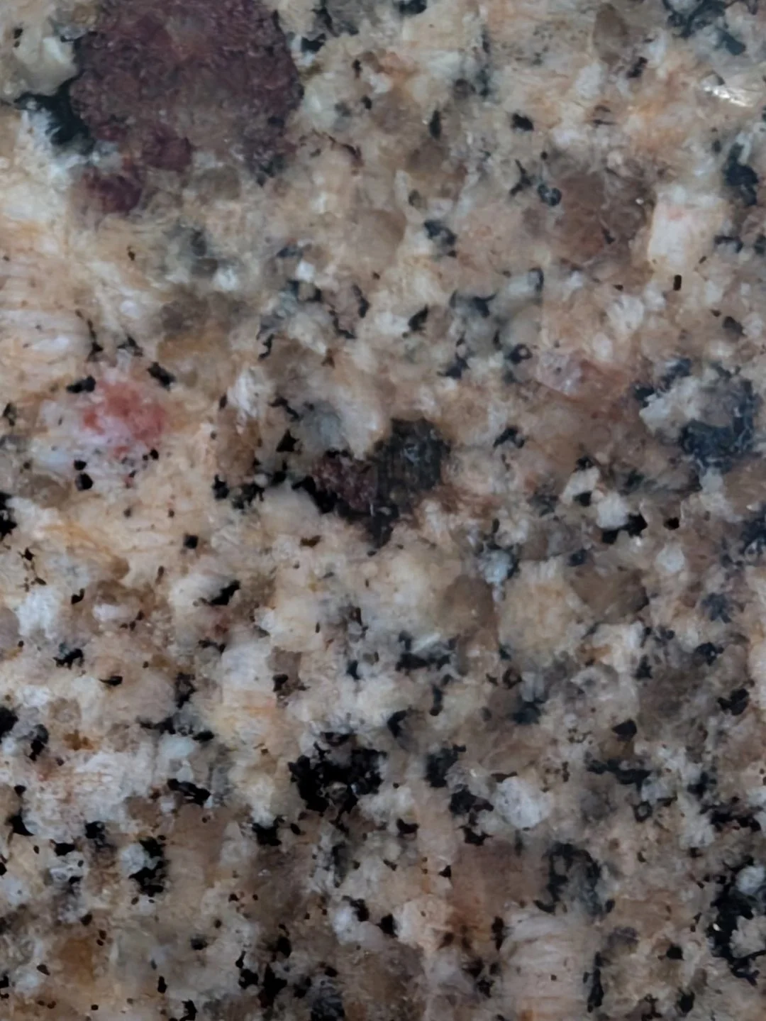 "I noticed this heart in my counter. I had not seen it before - your head has to be at the right angle. And your mind and heart have to be thinking about someone you care about." - Joy Payne of New Mexico