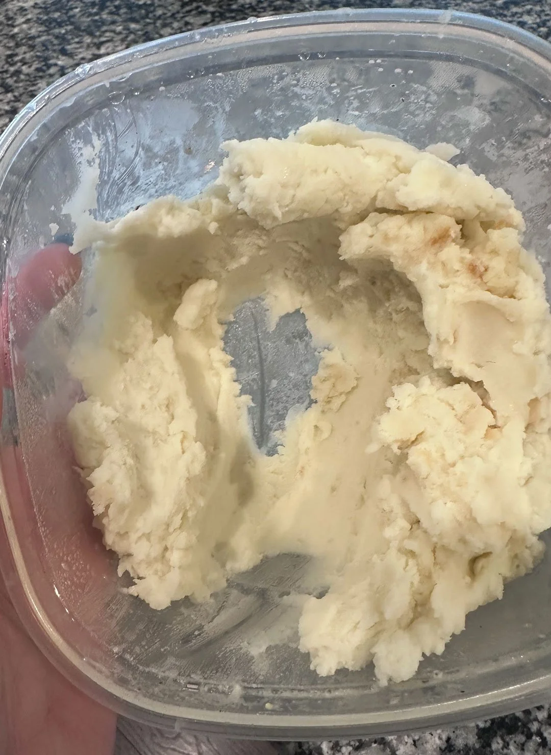 Mashed potato heart captured by Julie Farley Majoue of Utah.