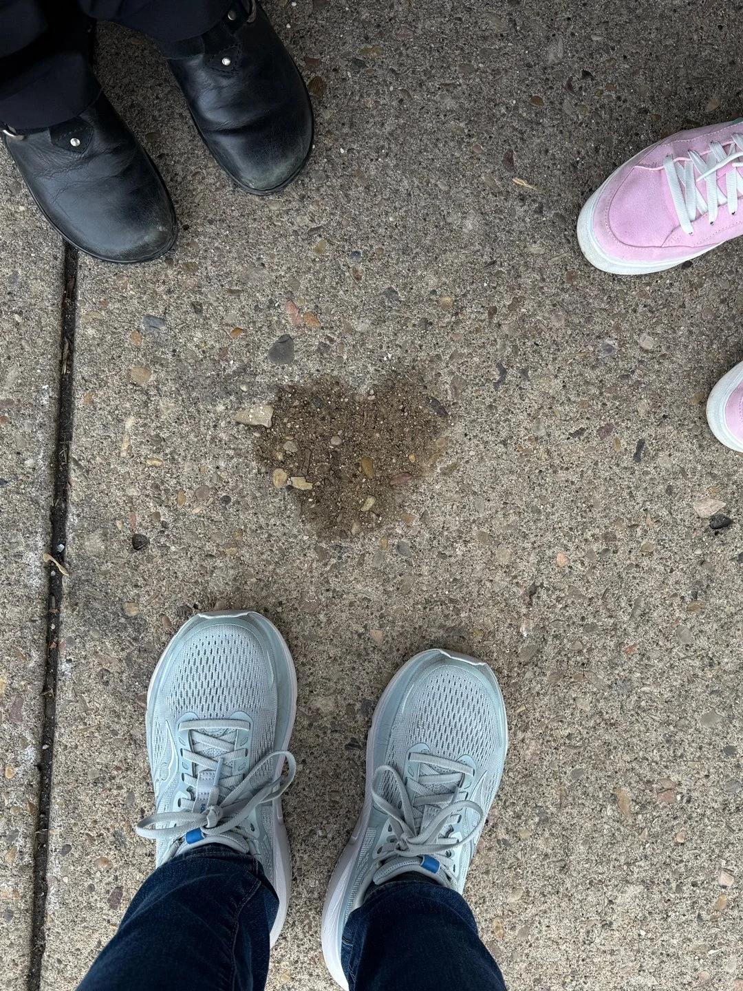 My mom, sister-in-law, and I spotted this heart outside a Baskin Robbins in Utah. Ice cream and love? Great combination!