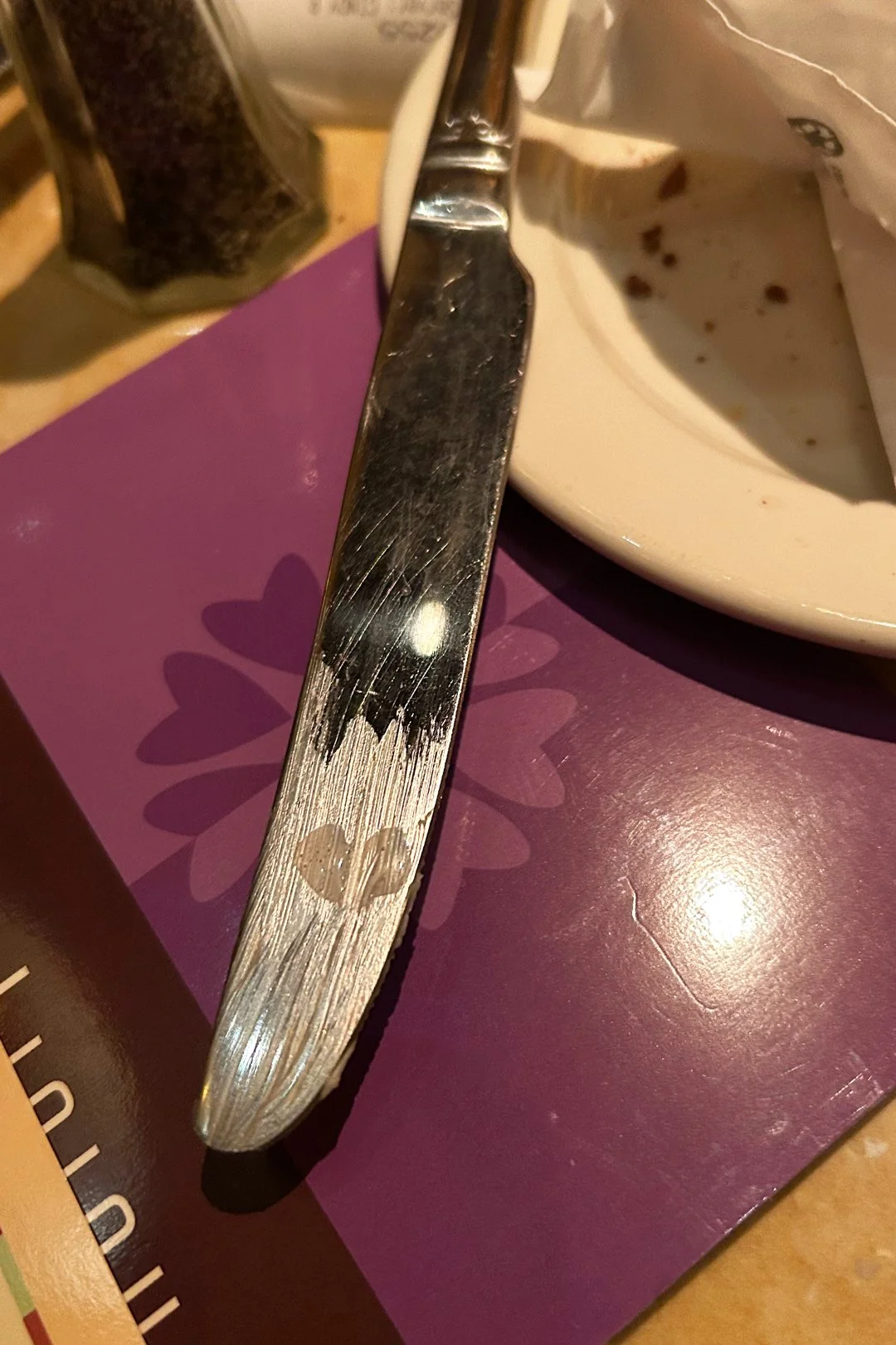 "A tasty olive oil heart left over from a shrimp scampi dish pops up as the meal finishes." - Brittny Goodsell of Washington