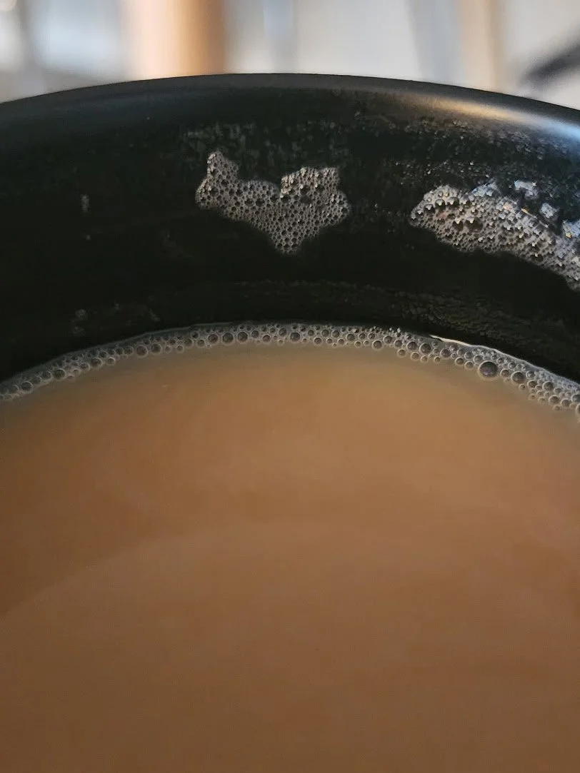 Coffee heart captured by Chelsea Haining of Washington.