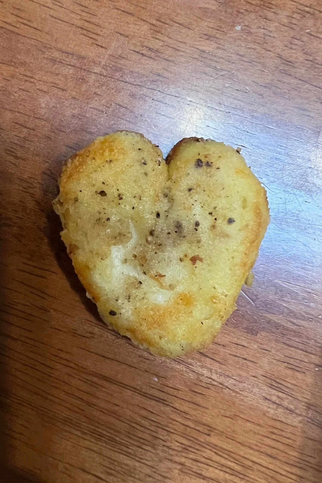 "Adam fried up my favorite Greek cheese - halloumi - and I loved that it was heart shaped! Never seen that before in all the years I’ve been eating it." - Shelley Leiphart of New Mexico