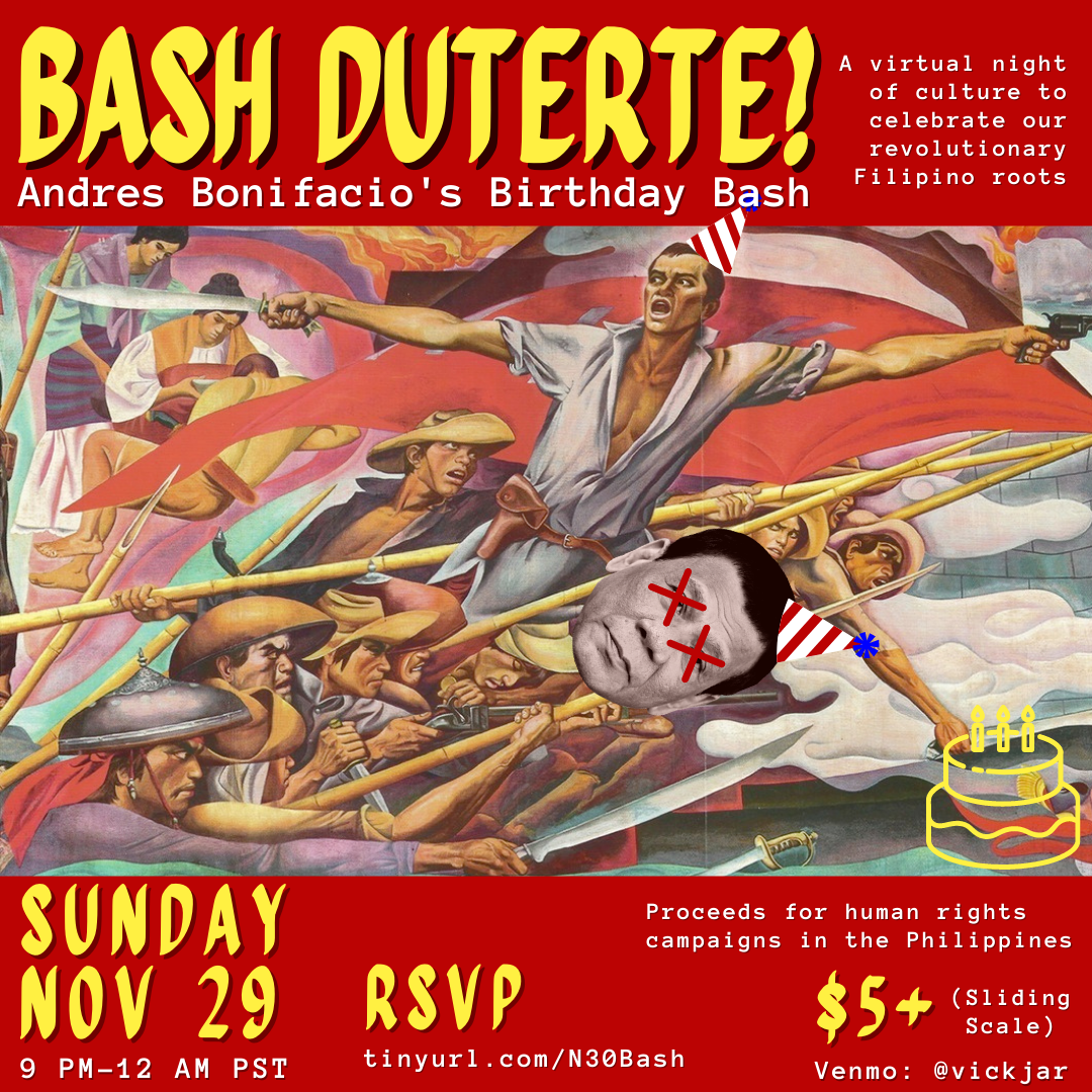 Bash Duterte! Andres Bonifacio's Birthday Bash