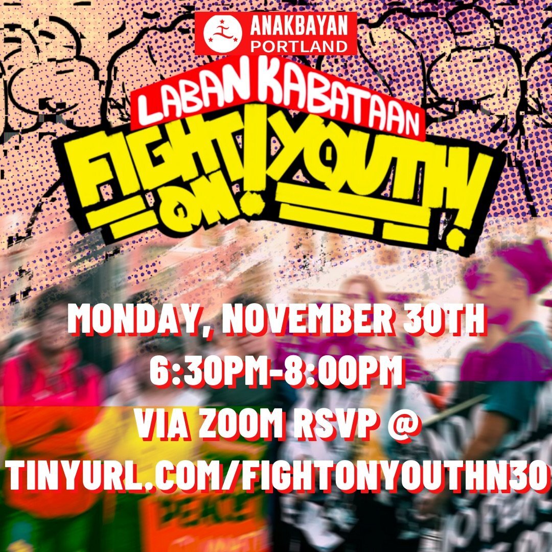 Laban kabataan! Fight on youth!