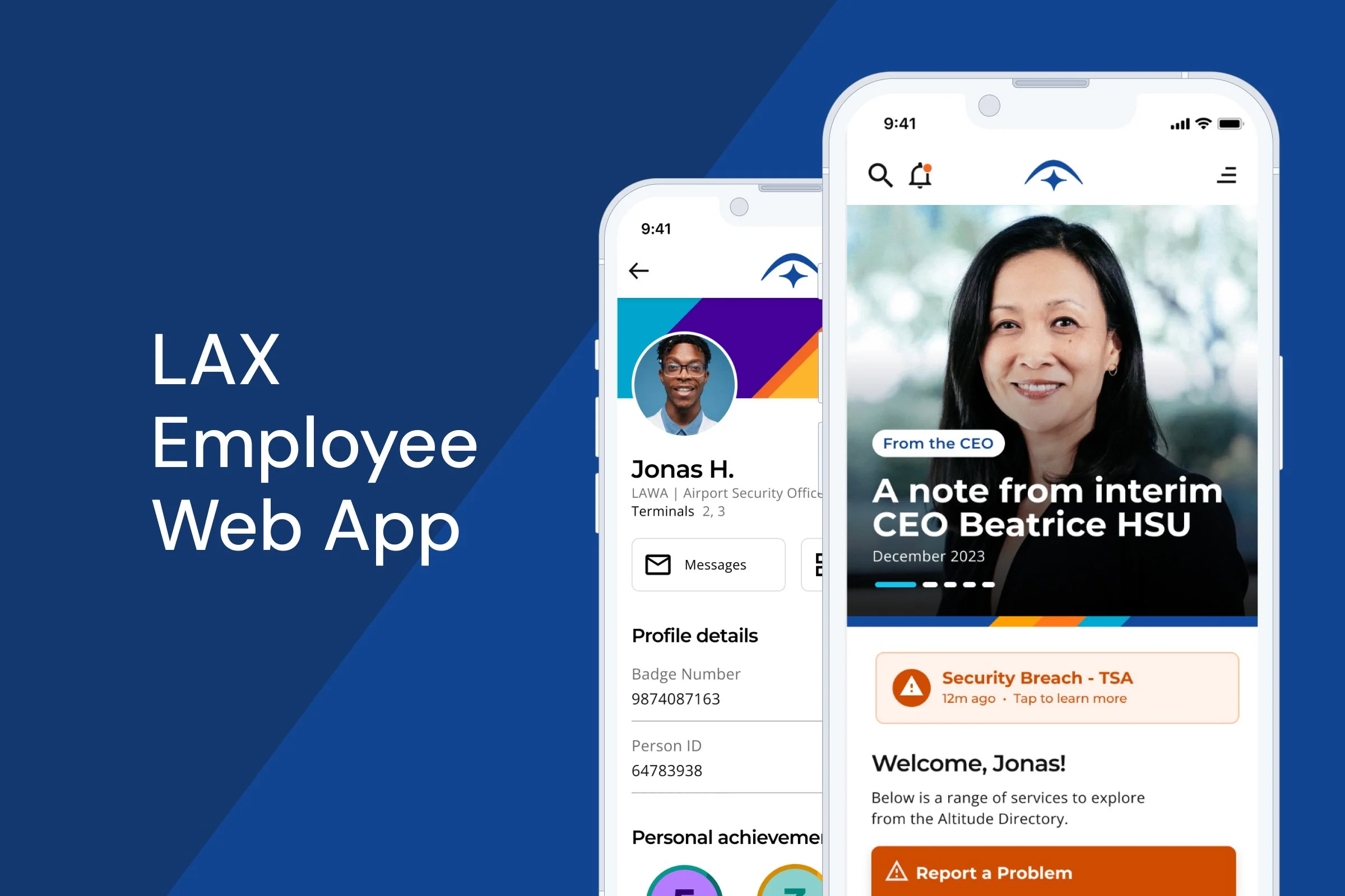 LAX Employee Web App