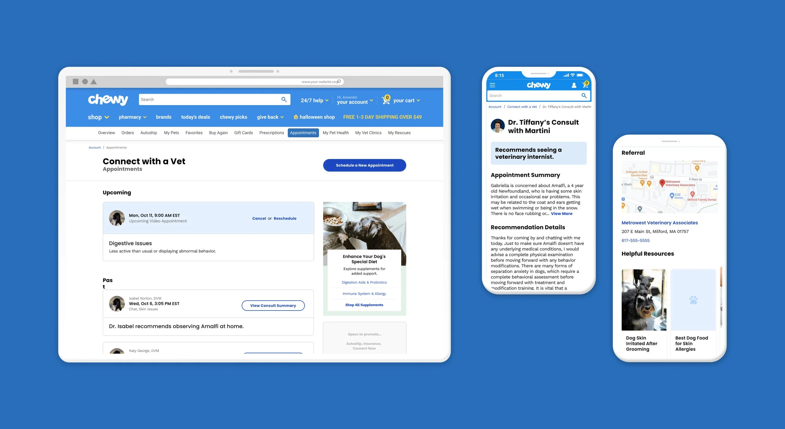 Chewy Connect With A Vet CX