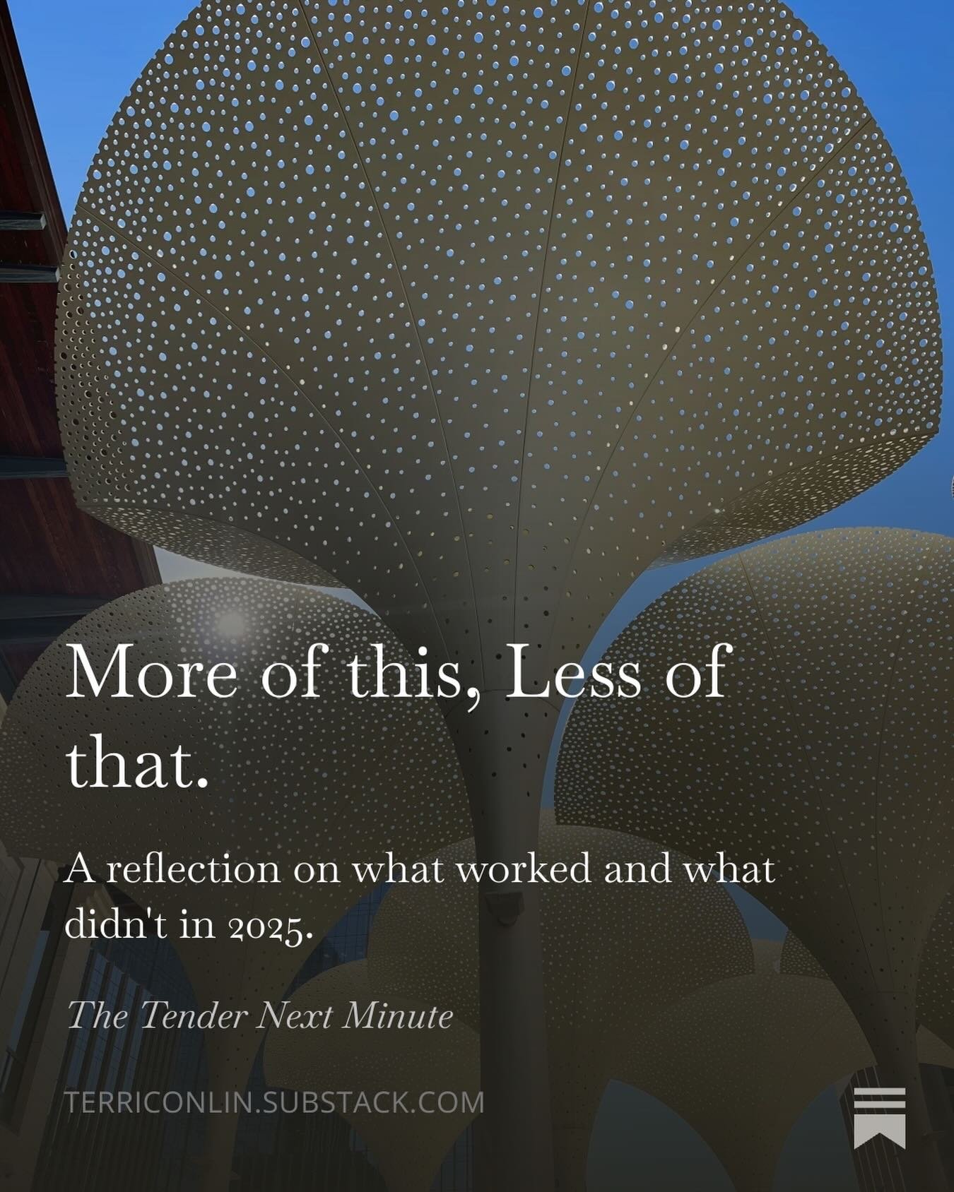 You&rsquo;ve got time. Sometimes clarity comes to me for months into the New Year.
.
Over the last few days, I&rsquo;ve been recollecting where I&rsquo;ve been and what I&rsquo;ve been doing in 2025. At first it was just a list of photos and journal 