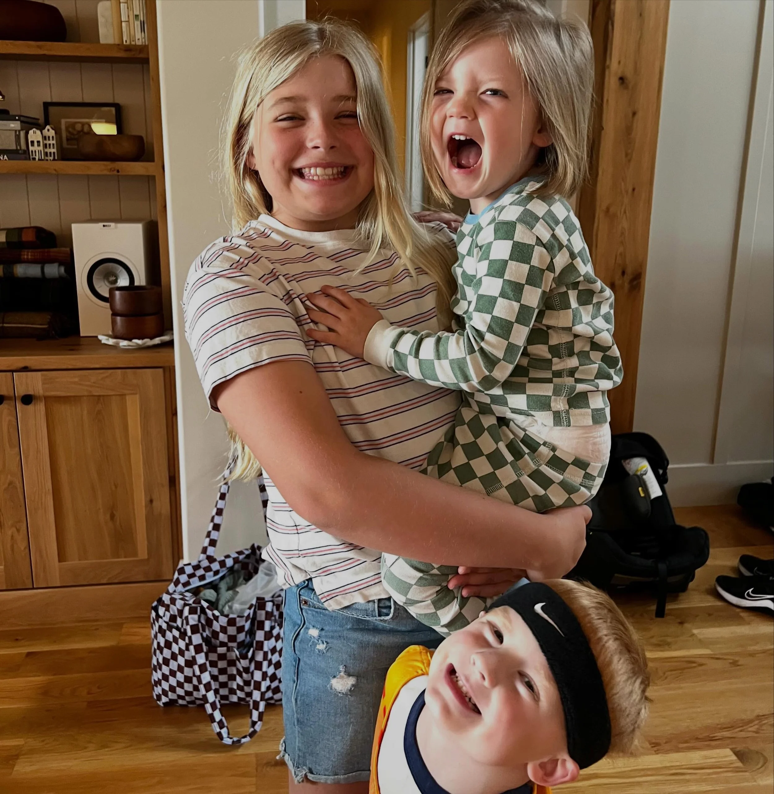 Cousins. Four of the Nine Wonders of the World visited this weekend. The house was goofy. Fingerprints are everywhere. It&rsquo;s was tacos and margaritas at the old pine table. No one told us, but his is how life is now, alternating between chaotic 