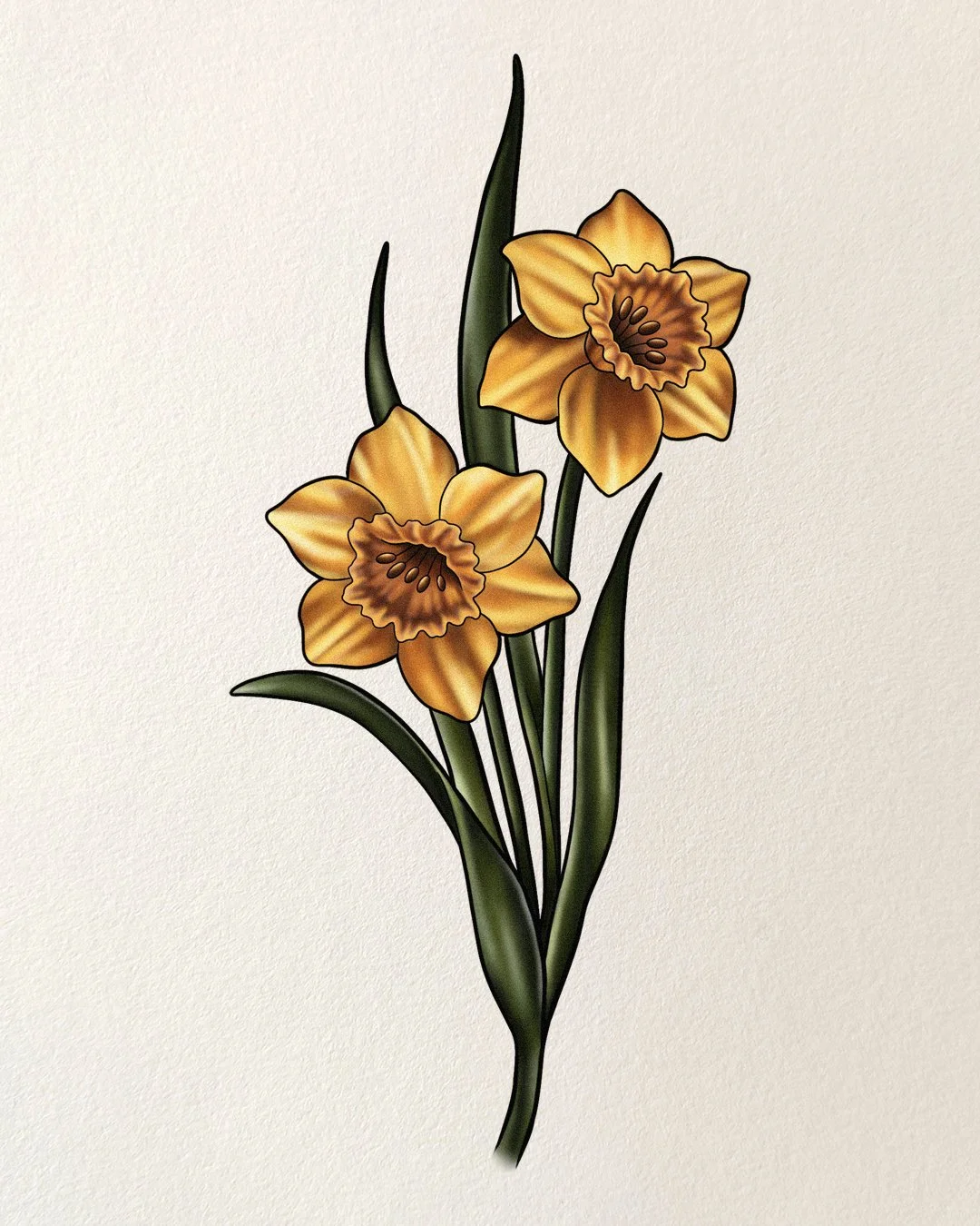 Available Design: Daffodils