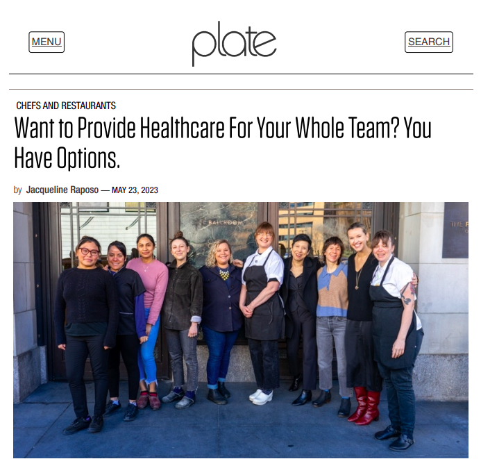 Reported feature story and health insurance guide