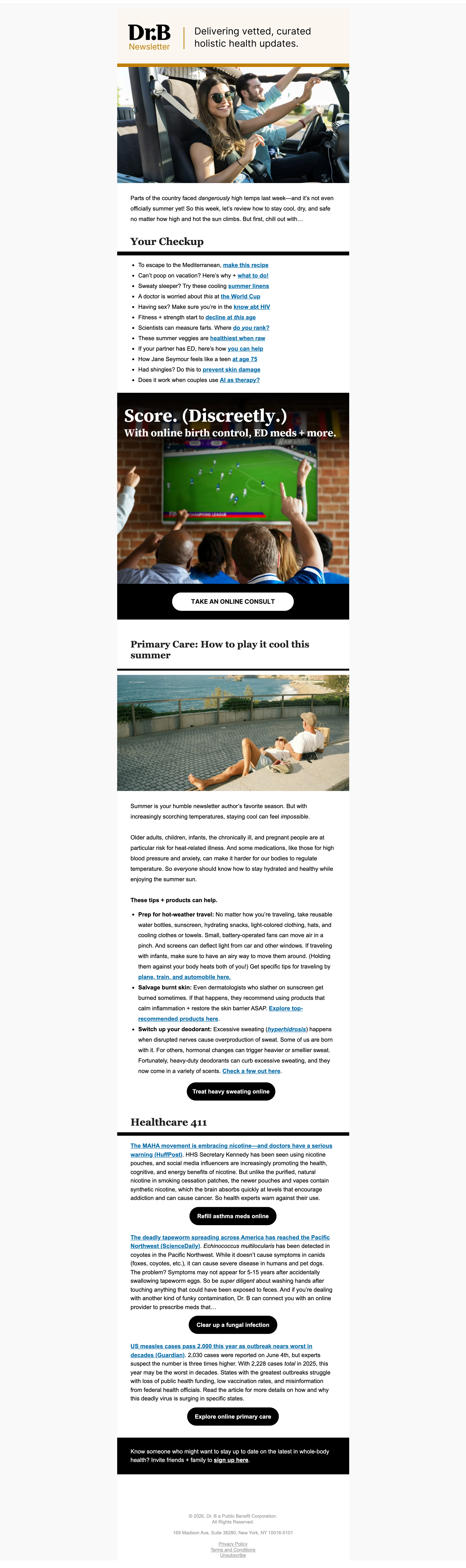 DrB Newsletter 247 - Summer heat safety.png