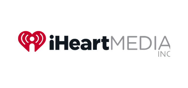 The logo of podcast producer Jacqueline Raposo client iHeartMedia