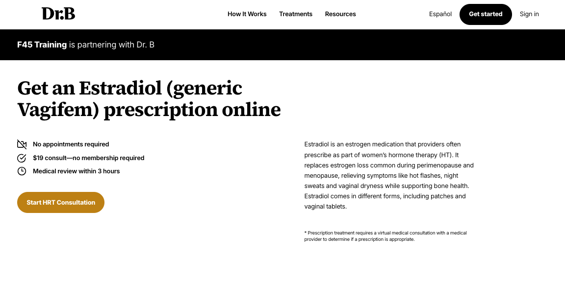 Medication drug page copywriting and UX strategy