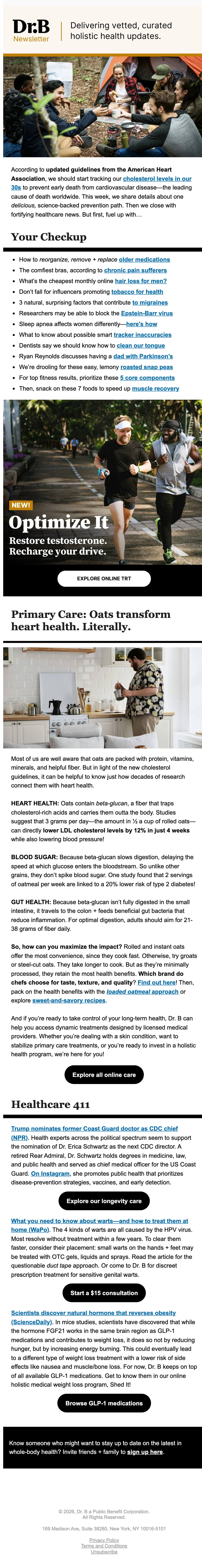 DrB Newsletter 239 - oats for heart health.png