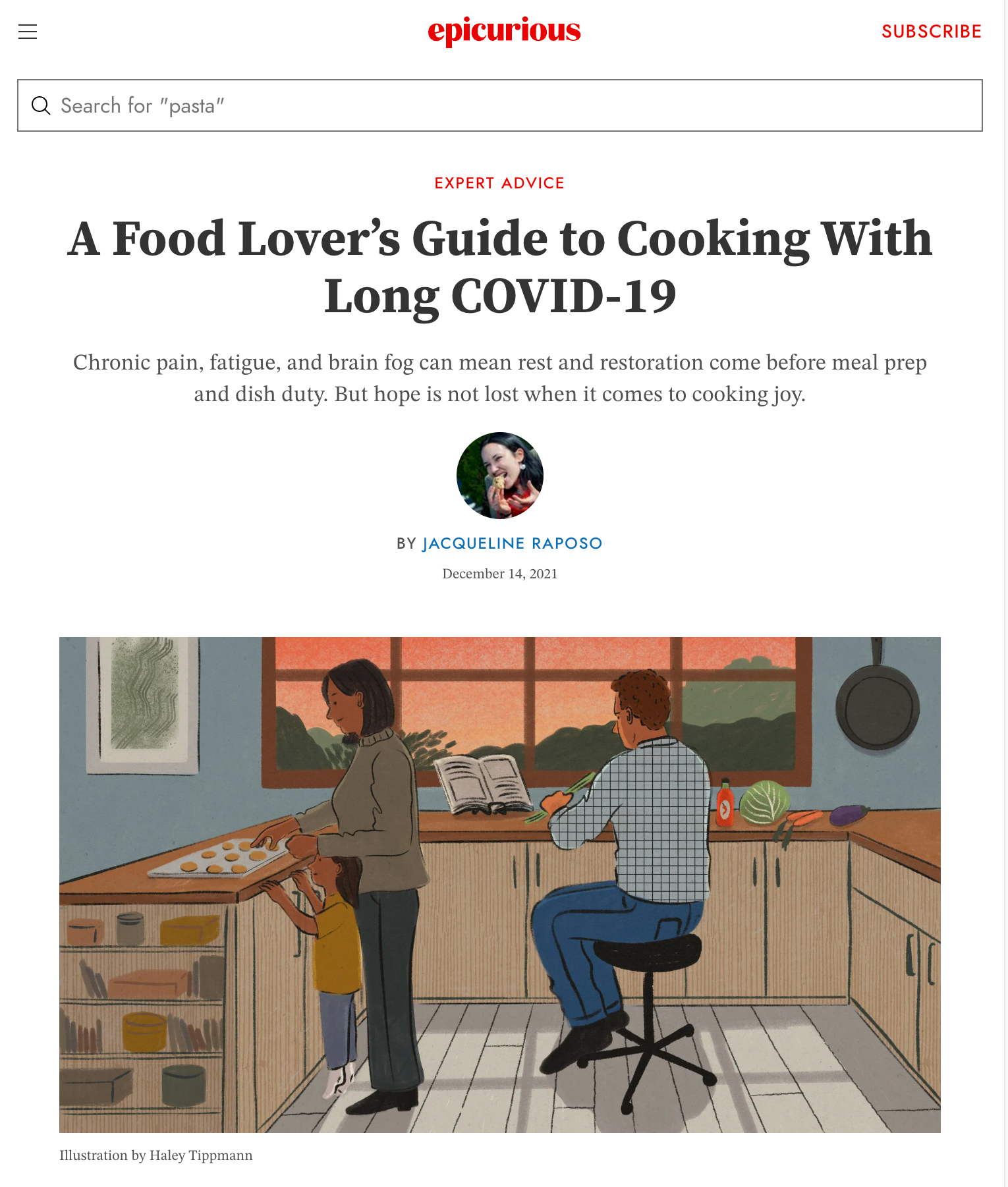 A reported feature article featuring interviews with health experts.