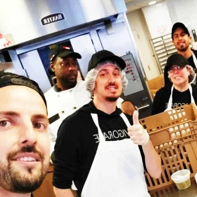 PARTNERING WITH 'GOD'S LOVE WE DELIVER' CHARITY TO VOLUNTEER WITH MY TEAM