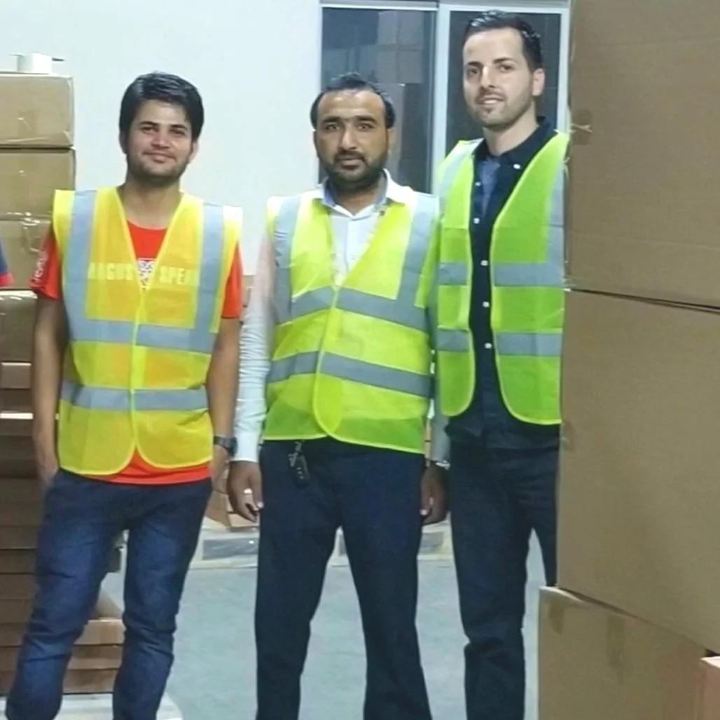 AT THE PORT OF ABU DHABI IN THE UNITED ARAB EMIRATES FOR MY CLIENTS