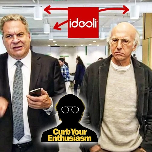 CURB YOUR ENTHUSIASM TV SHOW FEATURED OUR LED LIGHTING PRODUCTS WHILE AT NETFLIX HQ