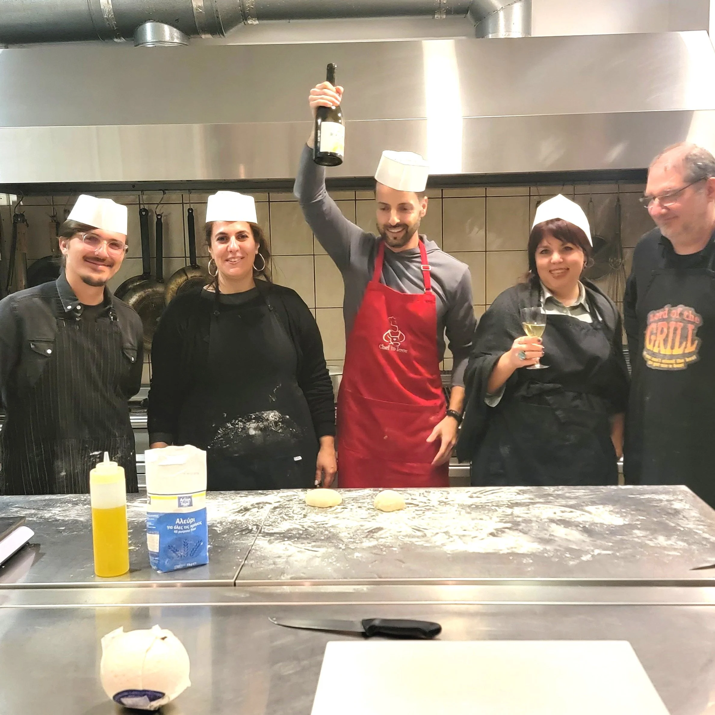 TEAM BUILDING VIA COOKING CLASSES WITH MY ATHENS OFFICE